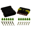 Carmo 6 pólusú 1.5 Superseal csatlakozókészlet Carmo Elektronika Egyéb elektromos alkatrészek