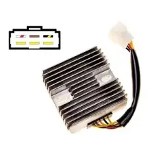 Carmo CARR204-ER5 Kawasaki Zephyr ER5 MOSFET feszültségszabályzó egyenirányító Carmo Elektronika Feszültségszabályozók egyéb motorkerékpár alkatrész