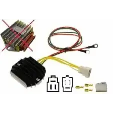 Carmo CARR5115 Rotax MOSFET feszültségszabályzó egyenirányító (343620, 362001, 343152) + Contra Carmo Elektronika Feszültségszabályozók egyéb motorkerékpár alkatrész