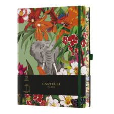  Carnet Eden très grand format uni éléphant – CASTELLI naptár, kalendárium