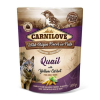 Carnilove Carnilove Dog Adult tasakos Paté - fürj sárgarépával 300g