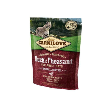 Carnilove Cat Adult Duck & Pheasant Hairball Control- Kacsa és Fácán Hússal 400g macskaeledel