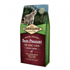 Carnilove Cat Adult Duck&Pheasant – Kacsa&Fácán – Hairball Control – 2 kg macskaeledel