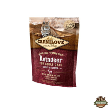 Carnilove Cat Adult Reindeer Energy &amp; Outdoor- Rénszarvas Hússal 400g macskaeledel