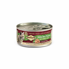 Carnilove Cat Chicken, Duck & Pheasant Can- Csirke, Kacsa és Fácán Hússal Konzerv 100g macskaeledel