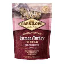  Carnilove Cat Kitten Salmon &amp; Turkey 400g macskaeledel