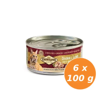 Carnilove Cat konzerv Adult Csirke & bárány 6x100g macskaeledel