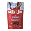 Carnilove Cat Soft Snack Sardine enriched with Strawberry - Szardíniával és Eperrel 50g