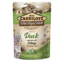  Carnilove Cat tasakos Duck with Catnip – Kacsa macskamentával – 12×85 g macskaeledel