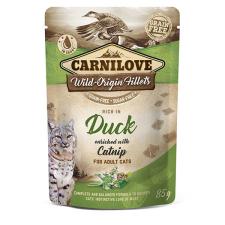 Carnilove Cat tasakos Duck with Catnip – Kacsa macskamentával – 85 g macskaeledel