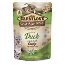 Carnilove Cat tasakos Duck with Catnip - Kacsa macskamentával 85g macskaeledel