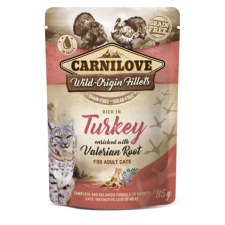  Carnilove Cat tasakos Turkey with Valerian - Pulyka macskagyökérrel 85g macskaeledel