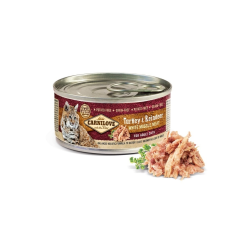 Carnilove Cat Turkey & Reindeer Can- Pulyka és Rénszarvas Hússal konzerv 100g macskaeledel
