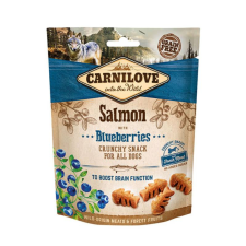 Carnilove Crunchy Snack Lazac-Áfonya 200gr jutalomfalat kutyáknak