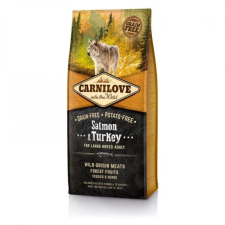  Carnilove Dog Adult Salmon &amp; Turkey Large - Lazac &amp; Pulyka 4 kg kutyaeledel