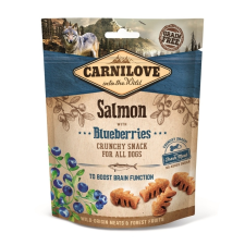 Carnilove Dog Crunchy Snack Salmon & Blueberries-  Lazac Hússalés Áfonyával 200g kutyaeledel