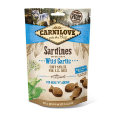 Carnilove Dog Semi Moist Snack Sardines with wild garlic - Szardínia medvehagymával 200g jutalomfalat kutyáknak