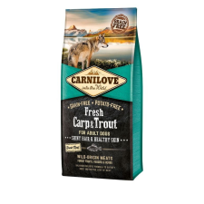 Carnilove Fresh Adult Dog Carp &amp; Trout Hair &amp; Healthy Skin- Ponty &amp; Pisztráng Hússal 12kg kutyaeledel