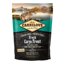 Carnilove Fresh Adult Dog Carp &amp; Trout Hair &amp; Healthy Skin- Ponty &amp; Pisztráng Hússal 1,5kg macskaeledel