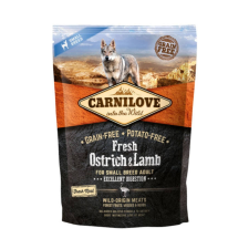 Carnilove Fresh Adult Dog Small Strucc & Bárány - Excellent Digestion 1,5 kg kutyatáp kutyaeledel