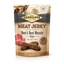 Carnilove Jerky Snack Beef with Beef Muscle Fillet - marha filé 100 g jutalomfalat kutyáknak
