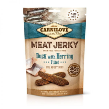 Carnilove Jerky Snack Duck with Herring Fillet – kacsa hering filével 100 g jutalomfalat kutyáknak