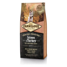  CarniLove Puppy Large Lazac-Pulyka kutyatáp – 12 kg kutyaeledel
