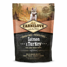 Carnilove Puppy Large Salmon & Turkey- Lazac-Pulyka Hússal 1,5kg kutyaeledel