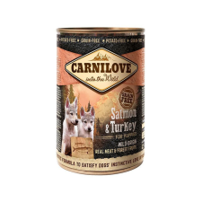 Carnilove Puppy Salmon & Turkey Can- Lazac és Pulyka Hússal Konzerv 400g kutyaeledel