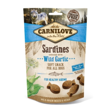 Carnilove Soft Snack Sardines & Wild Carlic (szardínia-fokhagyma) 200 g jutalomfalat kutyáknak
