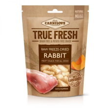Carnilove True Fresh Raw freeze-dried snack Rabbit 40 g jutalomfalat kutyáknak