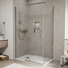  CAROL 100x80 szögletes zuhanykabin kád, zuhanykabin