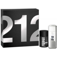 Carolina Herrera 212 VIP Men Szett 100+100 Szett 100+100 Férfi kozmetikai ajándékcsomag
