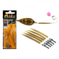 Carp Academy gyorskapocs szilikoncsővel XL - 10db horgászkiegészítő