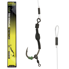 Carp Academy Spinner Rig Fat Crank bojlis előkötött horog 1db - 4 horog