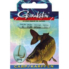  Carp előkötött 10/cs. 2 ( BKG-3310G/002) horog