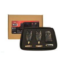 Carp Expert MAX1 BITE ALARM 2+1 PIROS, SÁRGA kapásjelző