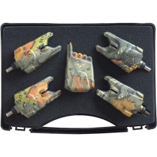  Carp Spirit X4 Alarm Set 4+1 Camo kofferben (ACC490030) kapásjelző
