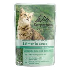 Carpathian Nedves Macskaeledel, Lazaccal Mártásban, 100 g macskaeledel