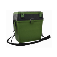 CarpZoom Carp Zoom CZ Stark ülőkés láda, 34x24x38 cm horgászkiegészítő