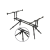CarpZoom Carp Zoom Marshal 2in1 kettő az egyben rod pod, 80-135 cm