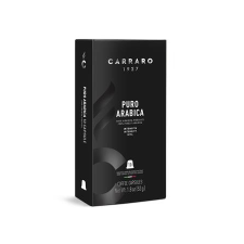 Carraro Kávékapszula, Nespresso® kompatibilis, 10 db, CARRARO &quot;Puro Arabica&quot; kávé