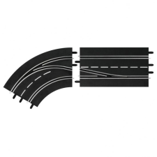 Carrera DIGITAL 132/124 - 30362 kanyarban előzés elem (bal-külső ív) (GCD3031) (GCD3031) autópálya és játékautó