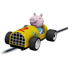 Carrera Játék autó FIRST 65029 Peppa Pig - Tom (George) autópálya és játékautó