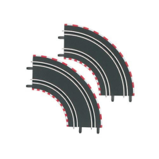 Carrera Kanyar pályaelem GO/D143, 1/90°, 2db autópálya és játékautó