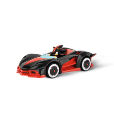 Carrera RC Team Dark Shadow Sonic távirányítós autó (1:18) - Fekete/piros autópálya és játékautó