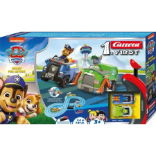 Carrera toys CARRERA-TOYS First Mancs őrjárat pálya szett 63059 (63059) autópálya és játékautó
