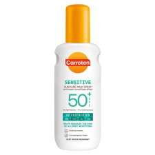 Carroten Sensitive SPF50+ naptej spray érzékeny bőrre 200 ml naptej, napolaj