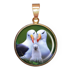  CARSTON Elegant Madárcsaládos medál lánccal vagy kulcstartóval nyaklánc