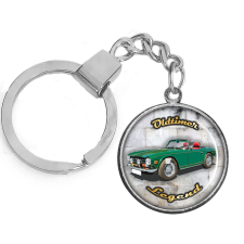 CARSTON Elegant oldtimer Triumph kulcstartó ezüst vagy arany színben kulcstartó